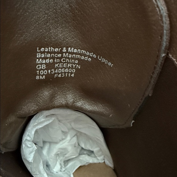 GIANI BERNINI BROWN LACE UP BOOTIES - Picture 6 of 8